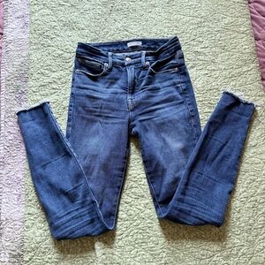 Good American Dark Blue Skinny Jeans Size 25